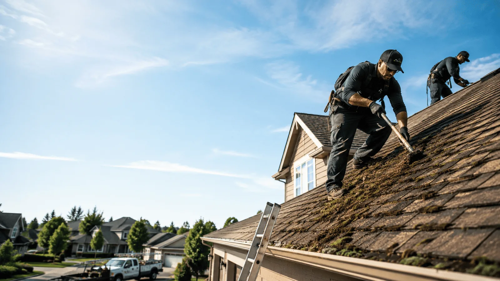 Roof Moss Removal in Oriska, ND near me